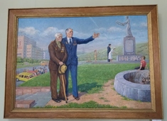 К. С. Голых «На безымянной высоте – 40 лет спустя». Х., м. 98 * 133 1984 г.